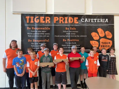 Tiger pride cafeteria